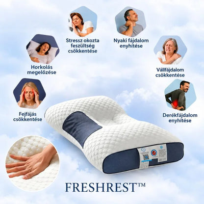 1+1 INGYEN | FreshRest™ – Meleged van és fáj a nyakad? A párna, amely mindkét problémára megoldást kínál